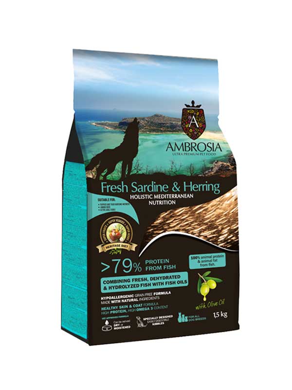Fresh Sardine & Herring Ambrosia Pet Food
